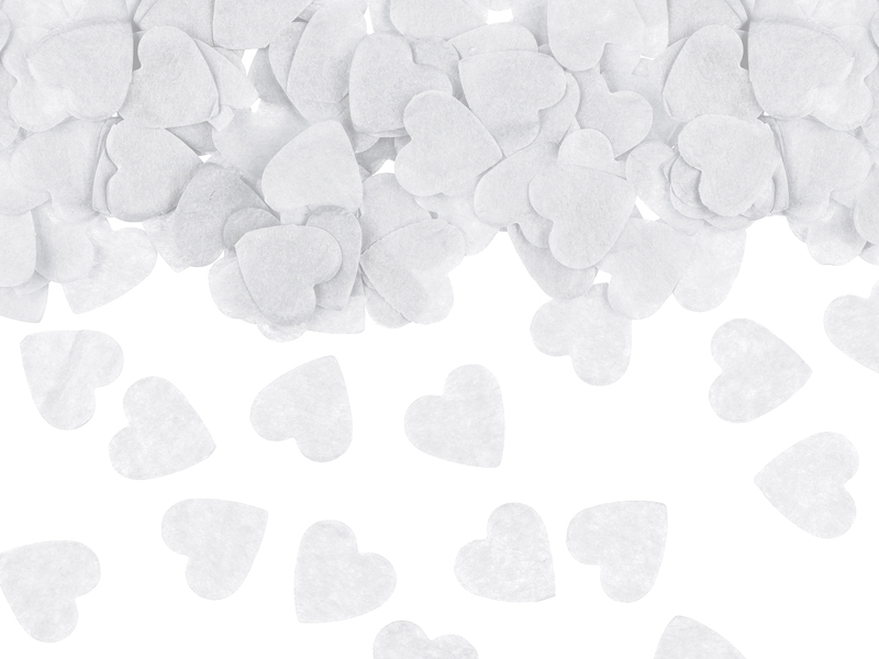 Confetti Inimi, Alb, 15g