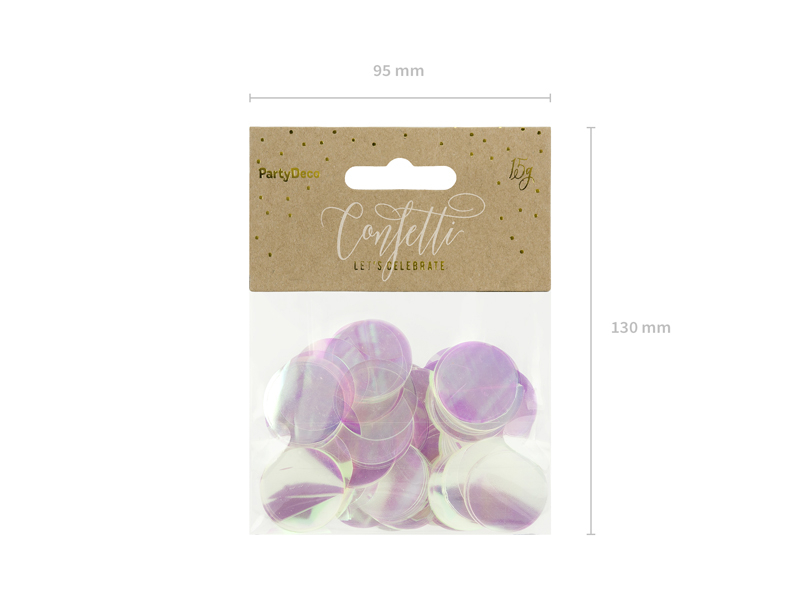 Confetti Cercuri, Iridescent (15 g)