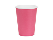 Pahare hârtie, Roz închis, 250 ml (6 buc)