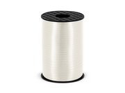 Panglică pentru baloane din plastic alb 5mm, 225m