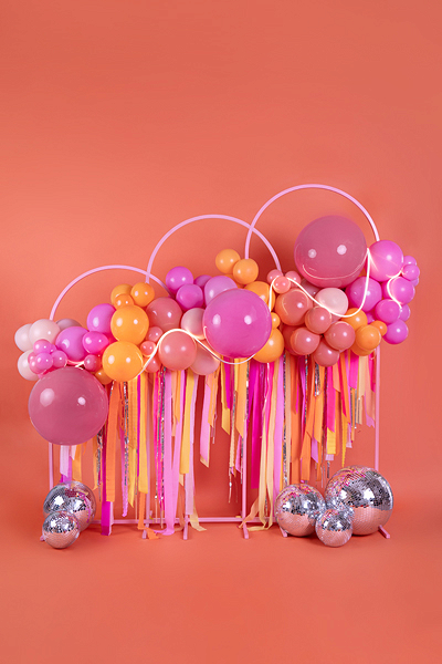 Balon latex culoare piersică Pastel Peach, diametru 27 cm