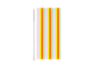 Paie reutilizabile din plastic (30 buc) multicolor, 23 cm