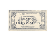 Șervețel Harry Potter bilet London to Hogwarts cu Platform 9¾
