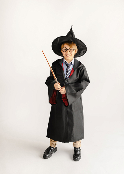 Baghetă Magică Vrăjitor, Maro – 43 cm