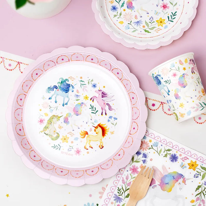 Șervețele „Magical Unicorns” (20 buc) 16cm