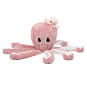Caracatiță pluș Mum & Baby roz „Les Ptipotos” 45cm 🐙