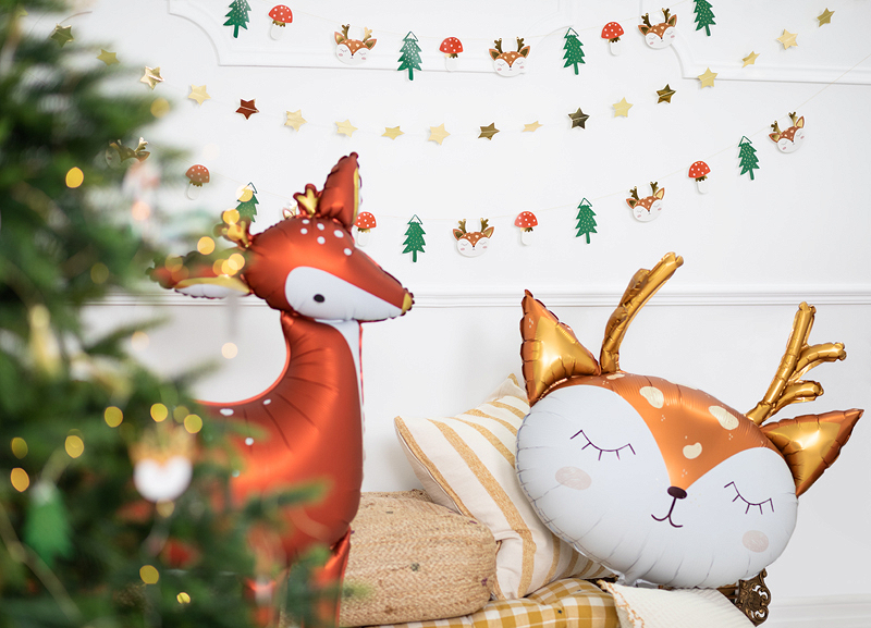 Ghirlanda de padure pentru Craciun 1.7m, PartyDeco