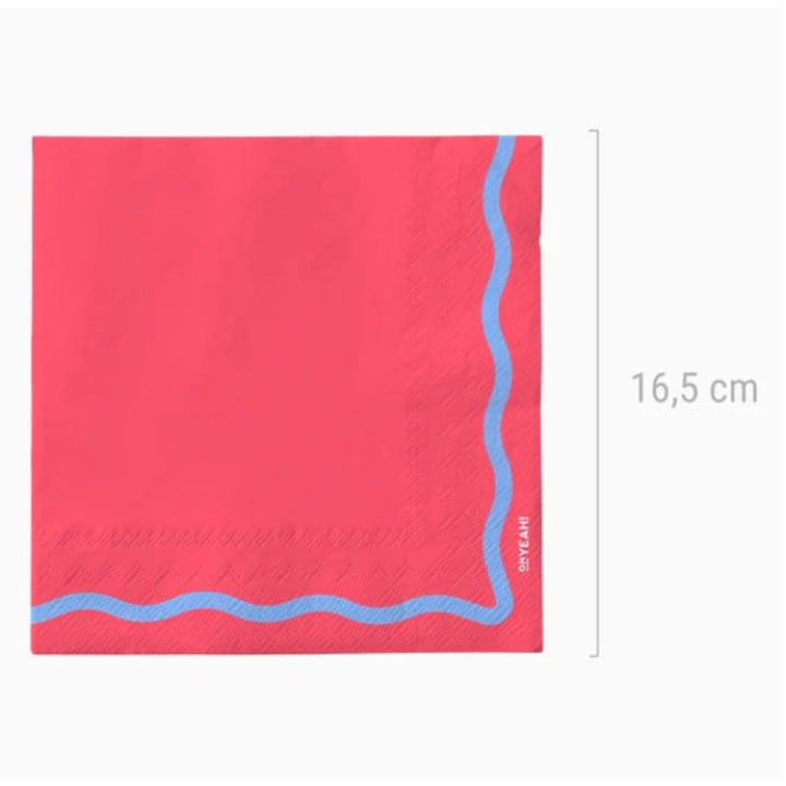 Servetele din hartie (20 buc) Rainbow 33cm
