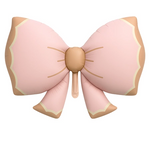 Balon folie fundă roz/bej 92x58cm