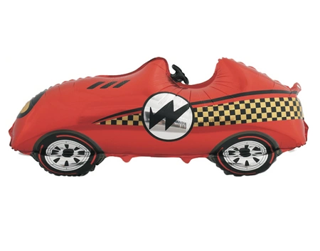 Balon folie mașină de curse roșie (3D) 100x45x20cm