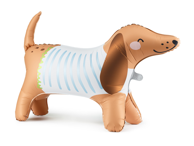 Balon din folie Dachshund, 89x58 cm, Petrecere Catelusilor