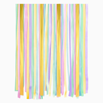 Set benzi decorative hartie creponata OHYEAH!, 14 buc, pastel, 4.5cm x 10m