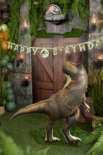 Balon folie Jurassic World T-Rex 92×98cm, maro