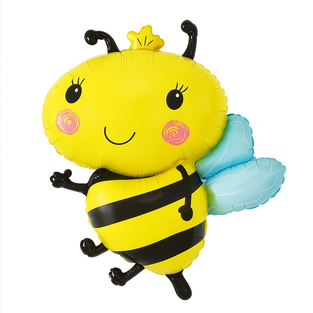 Balon folie Albină (70×89×5cm) galben/negru