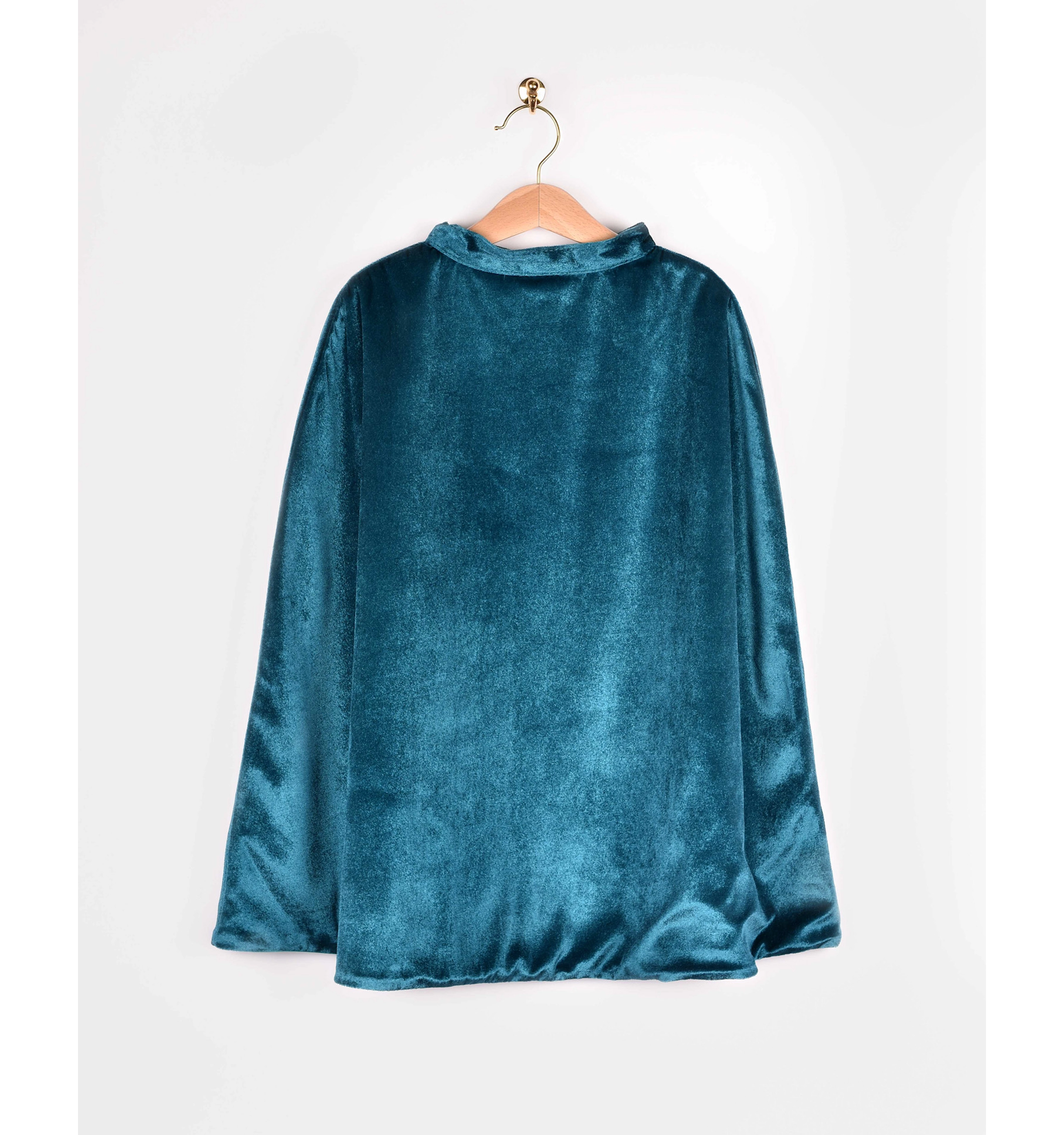 Set Costum Vrăjitor Deluxe din Catifea, 3 Piese | Halloween | 3–8 Ani