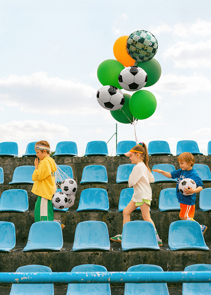 Balon folie minge de fotbal, 35 x 35 cm
