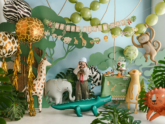 Balon folie Meerkat, 28 x 70 cm,  galben