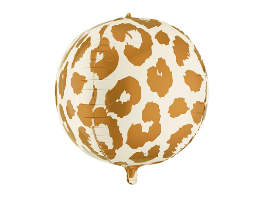 Balon folie XL leopard, 50cm, multicolor