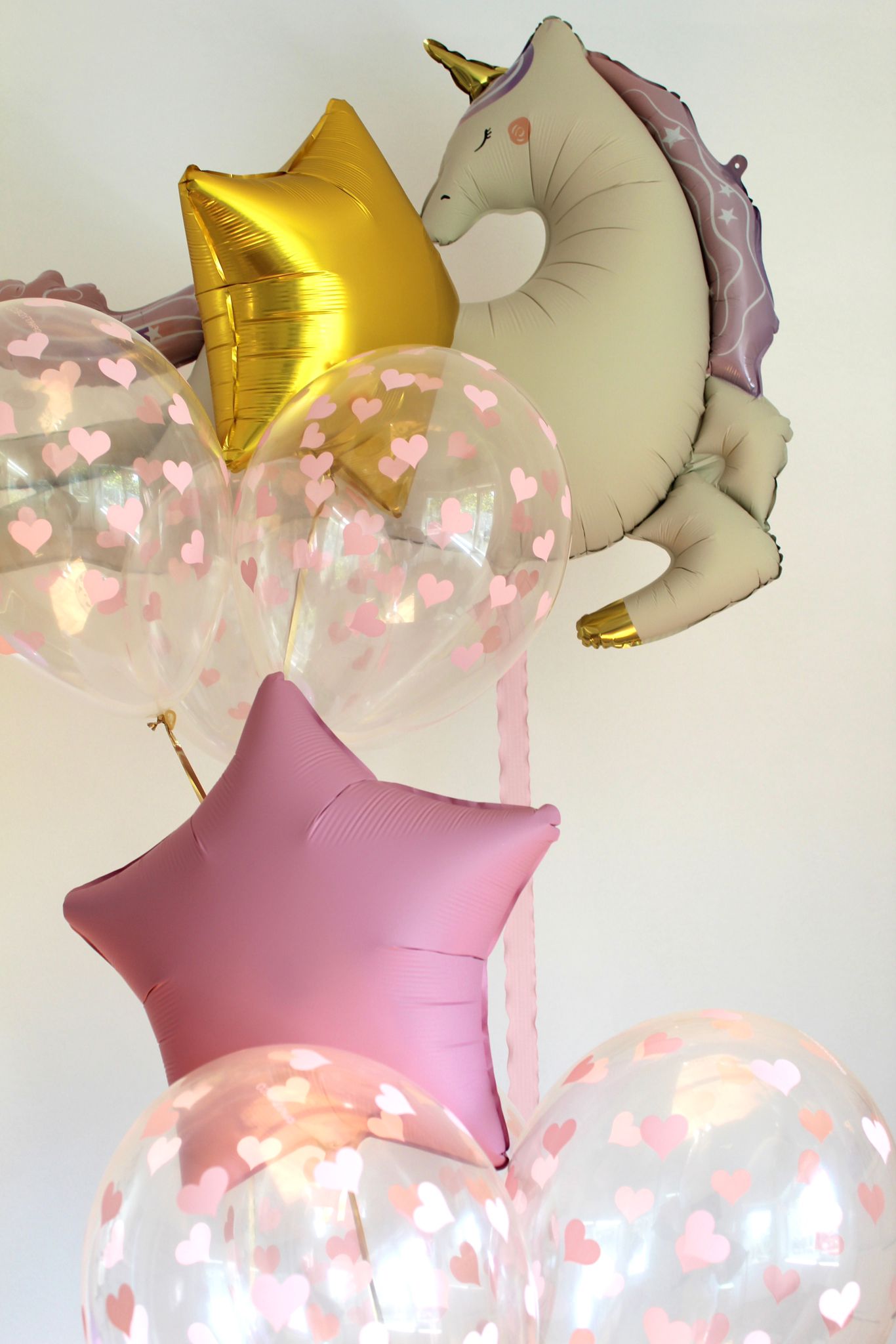 Baloane cu heliu Tematica Unicorn (9 buc)