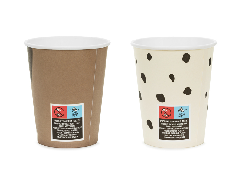 Set 6 Pahare de hartie catelusi, 220 ml, Petrecere Catelusilor