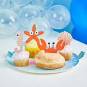 Set de 12 Decoruri pentru prajituri „Prietenii Marii”