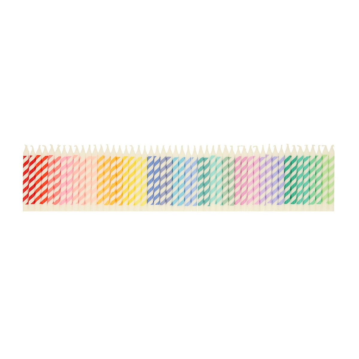 Lumanari Mini pentru tort Rainbow (50 buc)