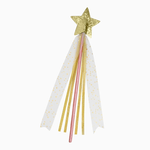 Bagheta de Zana cu Stea Auriu-Roz (36 cm)