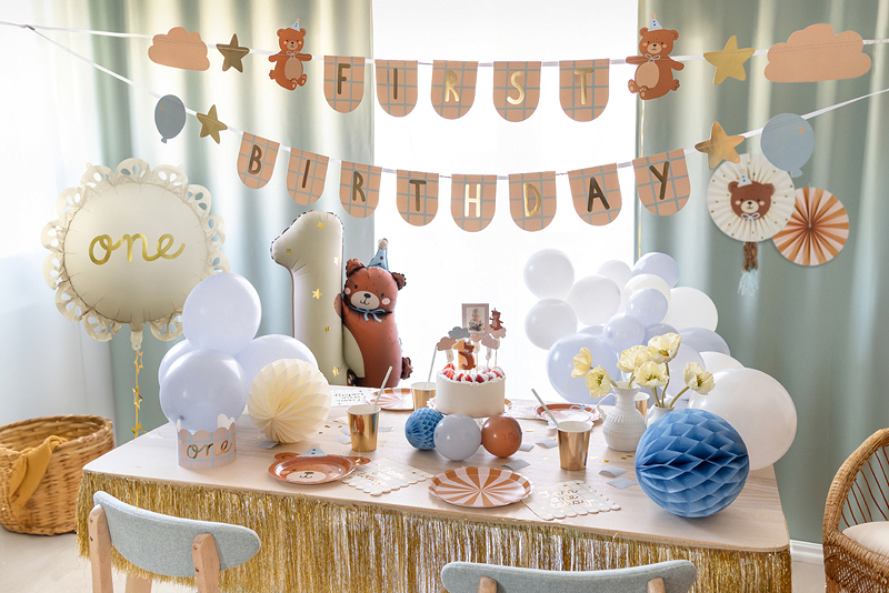 Set 2 rozete decorative ursuleti, 30-35 cm PartyDeco