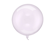Balon Transparent mov, Bobo, 40 cm